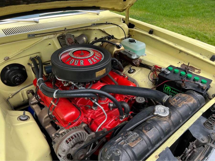 Attached picture 68 GTS 340 auto engine.jpg